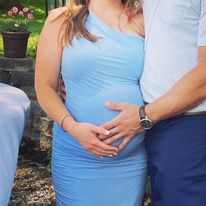Maternity Dress (light blue)